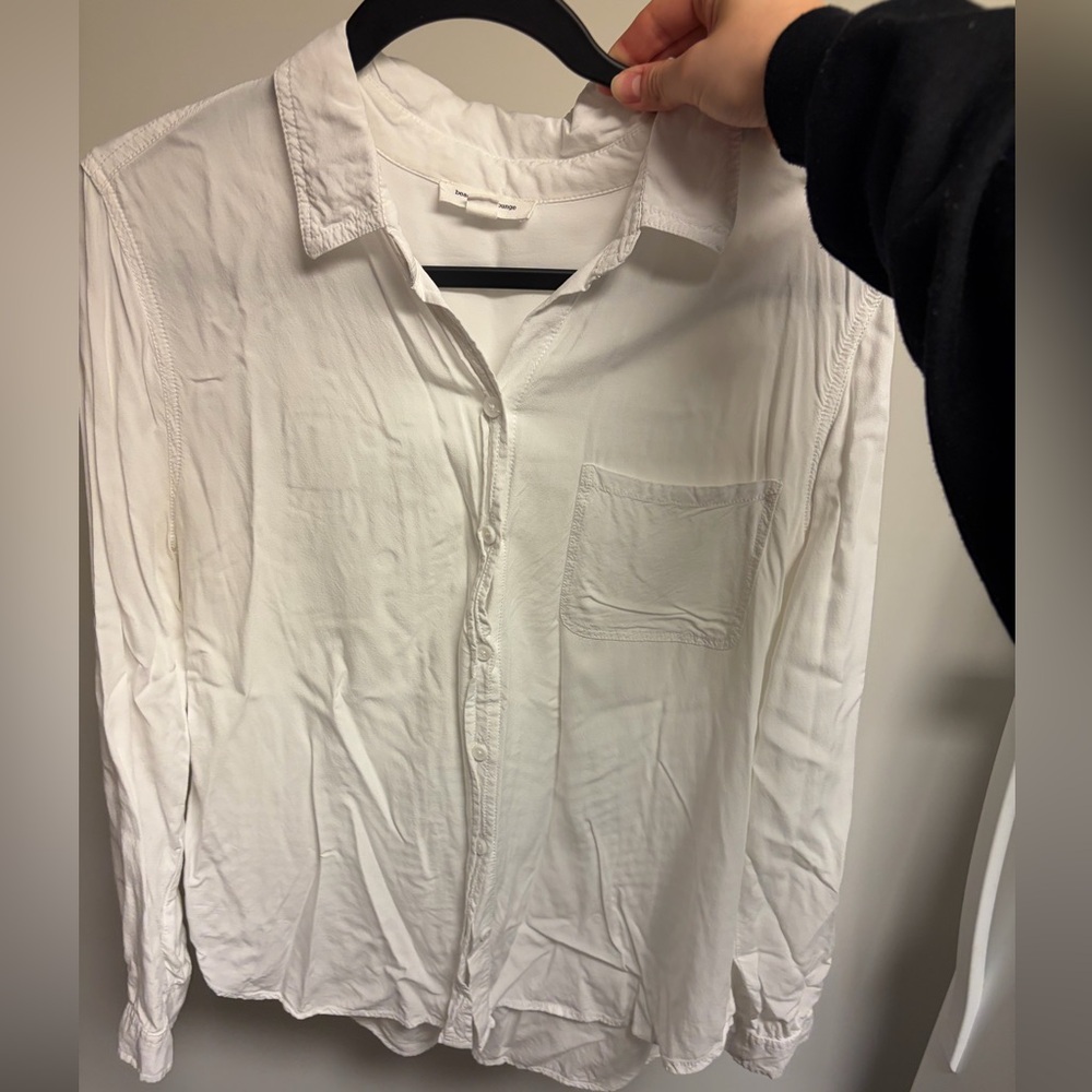 Classic White Button Down Shirt